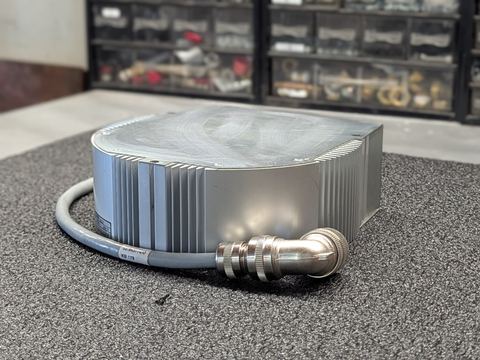 Agilent TV-801 controller and its pump cable on HSD's bench