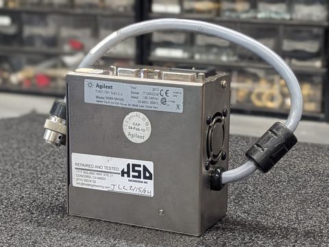 TV-401/301 Navigator controller on HSD's bench with our Repaired and Tested label
